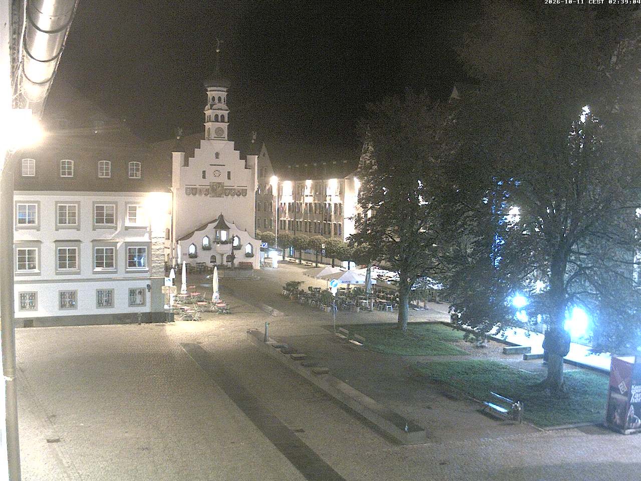 Archived image Webcam Town Hall - Kempten