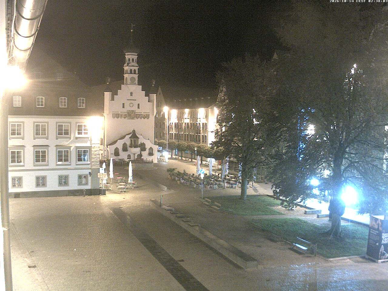 Archived image Webcam Town Hall - Kempten