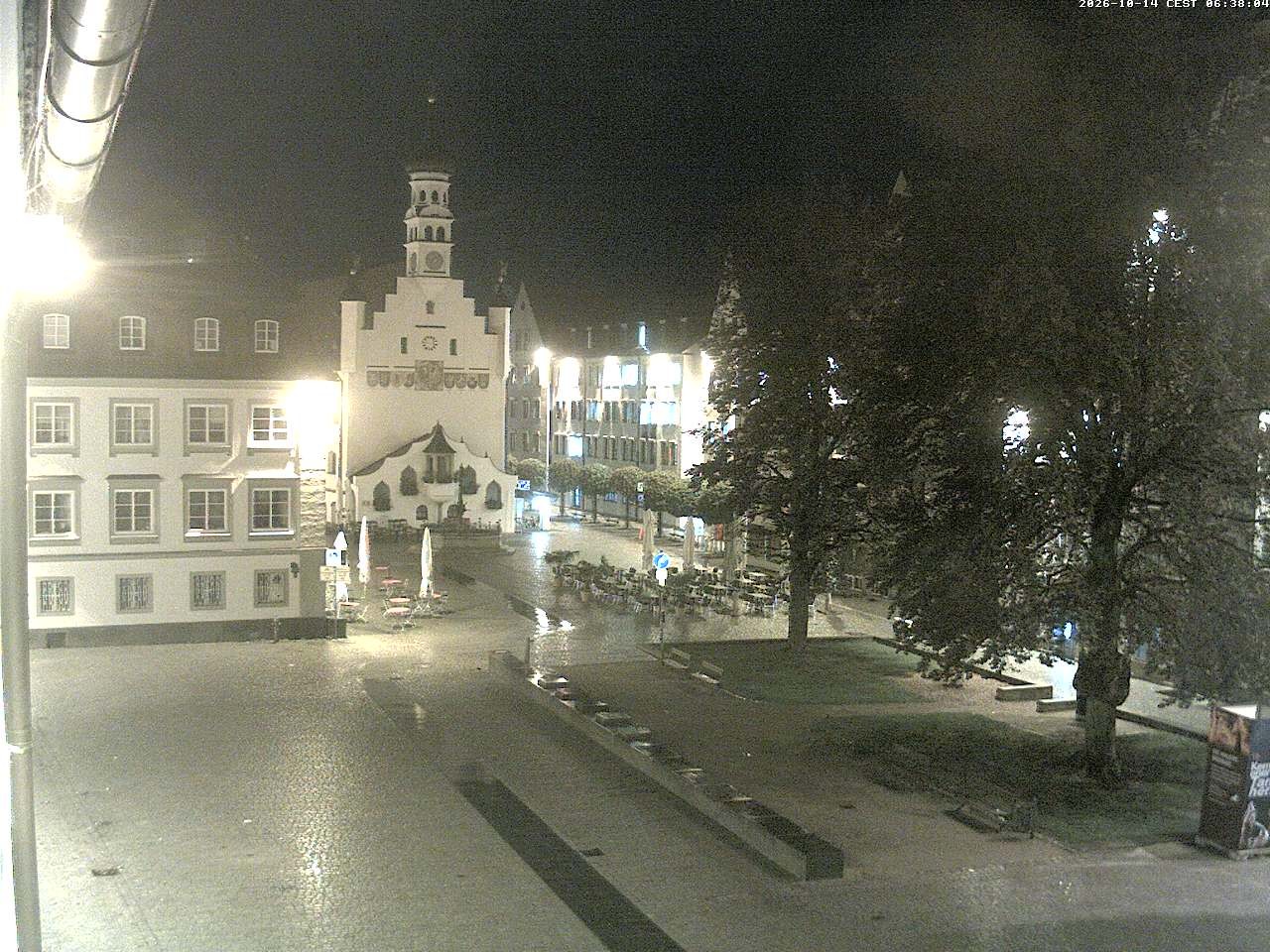Archived image Webcam Town Hall - Kempten