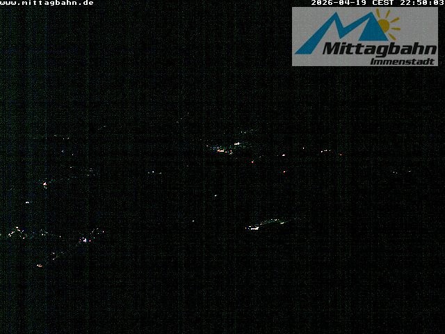 Archiv Foto Webcam Mittaggipfel - Blick nach Norden