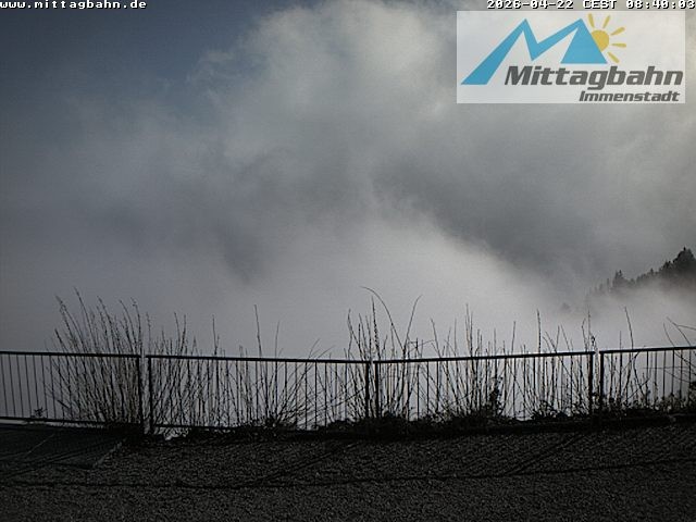 Archiv Foto Webcam Mittaggipfel - Blick nach Norden