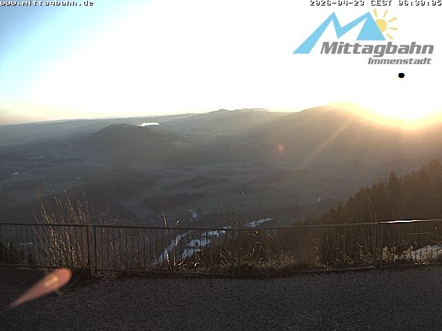 Archiv Foto Webcam Mittaggipfel - Blick nach Norden