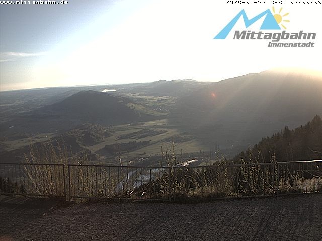 Archiv Foto Webcam Mittaggipfel - Blick nach Norden