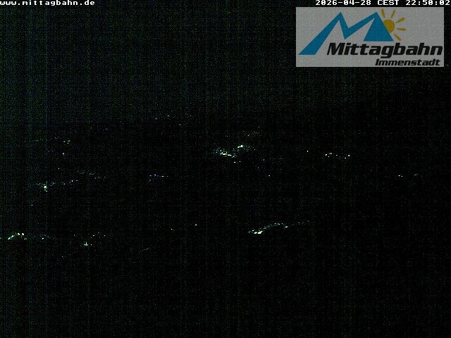 Archiv Foto Webcam Mittaggipfel - Blick nach Norden