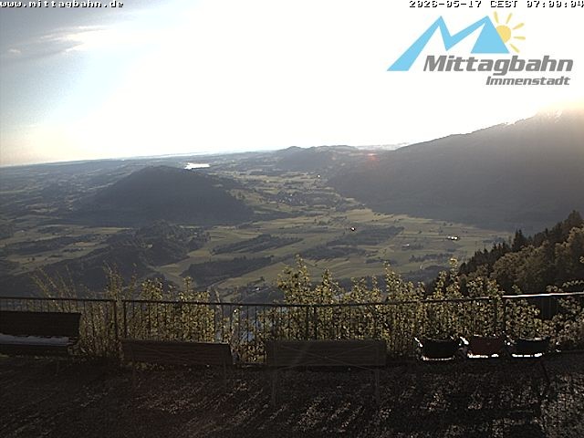 Archiv Foto Webcam Mittaggipfel - Blick nach Norden