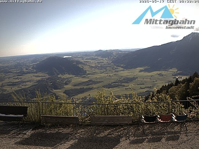 Archiv Foto Webcam Mittaggipfel - Blick nach Norden