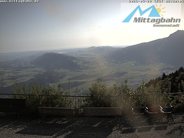 Archiv Foto Webcam Mittaggipfel - Blick nach Norden