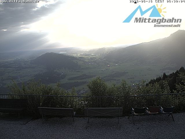 Archiv Foto Webcam Mittaggipfel - Blick nach Norden