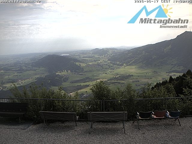 Archiv Foto Webcam Mittaggipfel - Blick nach Norden
