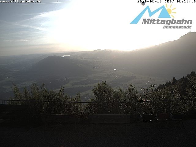 Archiv Foto Webcam Mittaggipfel - Blick nach Norden
