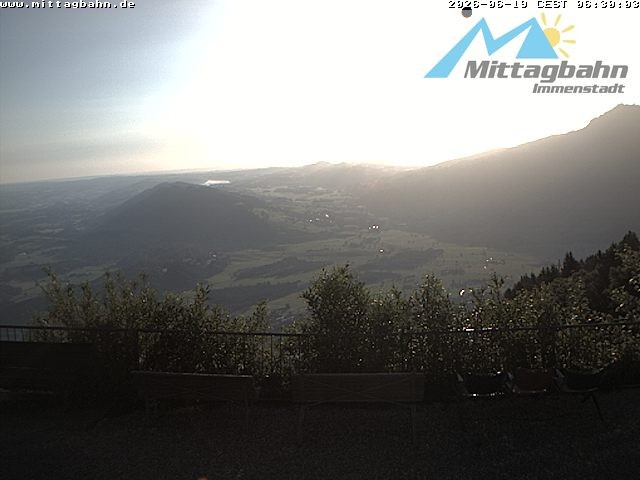 Archiv Foto Webcam Mittaggipfel - Blick nach Norden