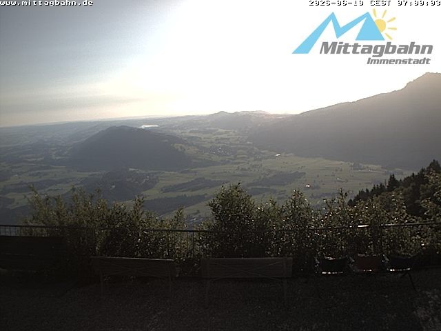 Archiv Foto Webcam Mittaggipfel - Blick nach Norden
