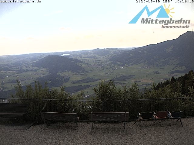 Archiv Foto Webcam Mittaggipfel - Blick nach Norden
