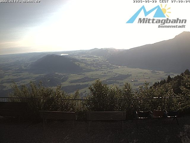 Archiv Foto Webcam Mittaggipfel - Blick nach Norden