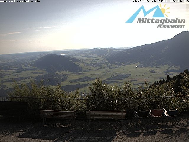 Archiv Foto Webcam Mittaggipfel - Blick nach Norden