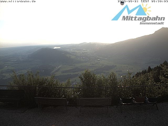 Archiv Foto Webcam Mittaggipfel - Blick nach Norden