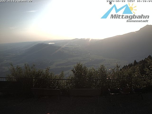 Archiv Foto Webcam Mittaggipfel - Blick nach Norden