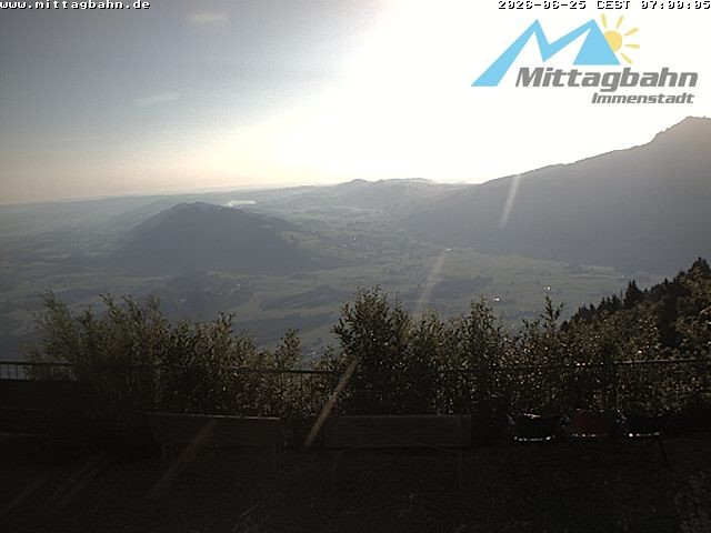 Archiv Foto Webcam Mittaggipfel - Blick nach Norden