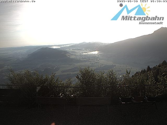 Archiv Foto Webcam Mittaggipfel - Blick nach Norden