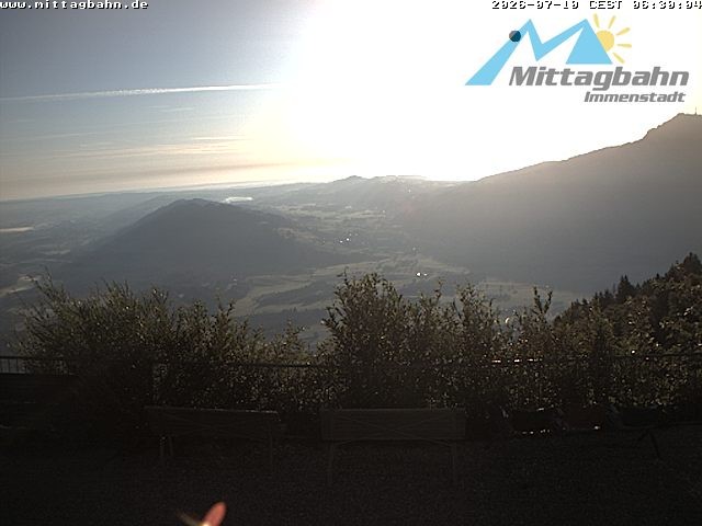 Archiv Foto Webcam Mittaggipfel - Blick nach Norden