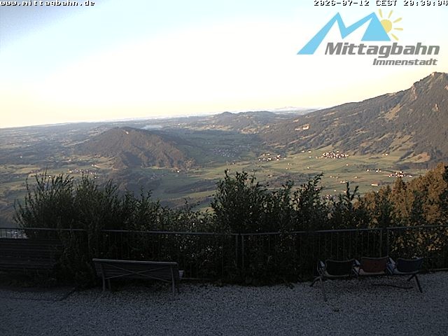 Archiv Foto Webcam Mittaggipfel - Blick nach Norden