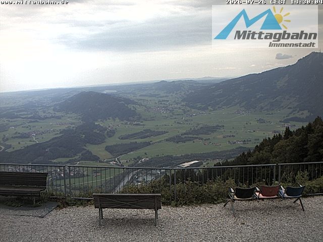 Archived image Webcam Top station Mittagbahn - North