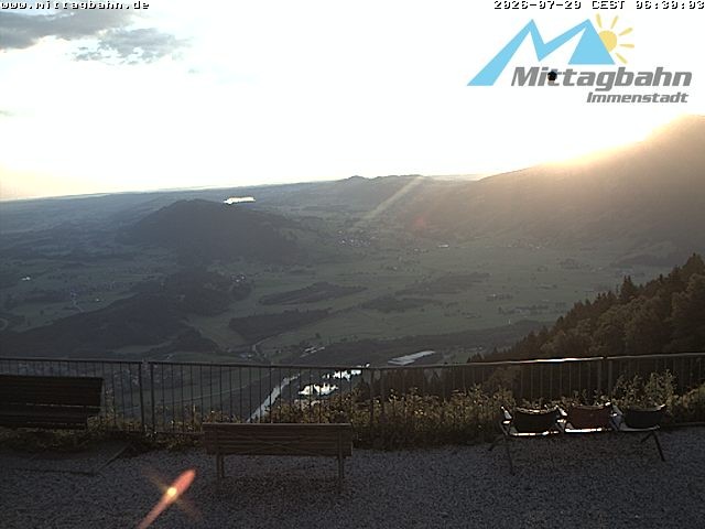 Archived image Webcam Top station Mittagbahn - North