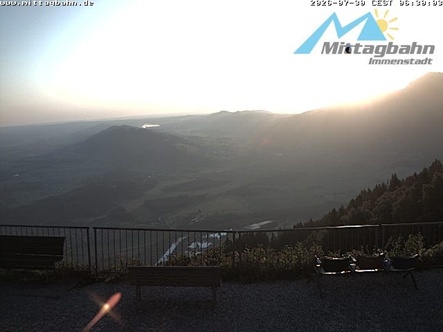 Archiv Foto Webcam Mittaggipfel - Blick nach Norden