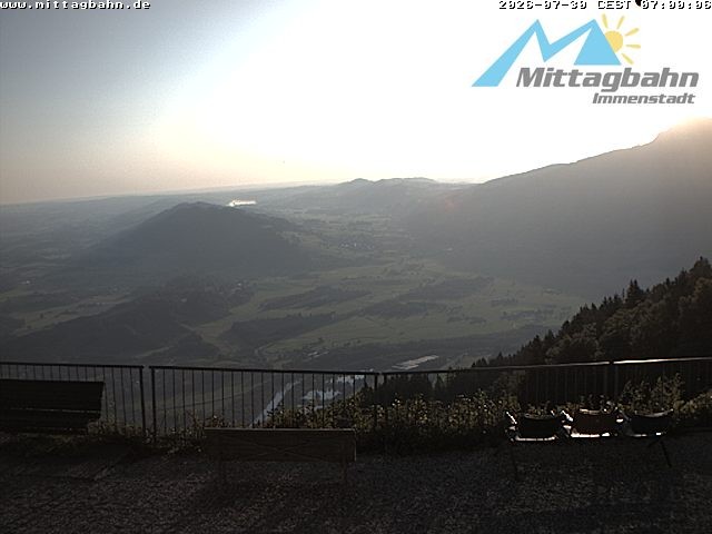 Archiv Foto Webcam Mittaggipfel - Blick nach Norden