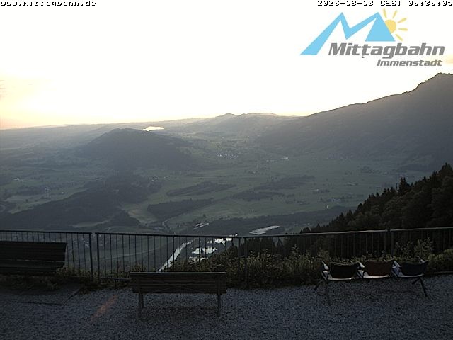 Archiv Foto Webcam Mittaggipfel - Blick nach Norden