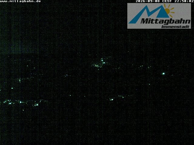 Archiv Foto Webcam Mittaggipfel - Blick nach Norden