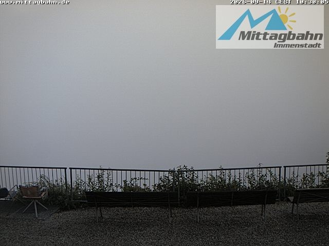 Archiv Foto Webcam Mittaggipfel - Blick nach Norden