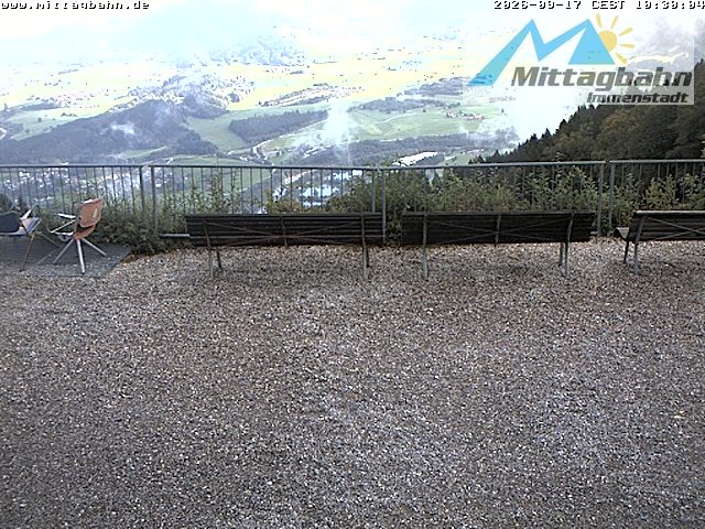 Archiv Foto Webcam Mittaggipfel - Blick nach Norden