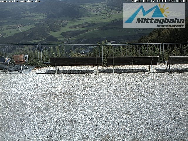 Archiv Foto Webcam Mittaggipfel - Blick nach Norden