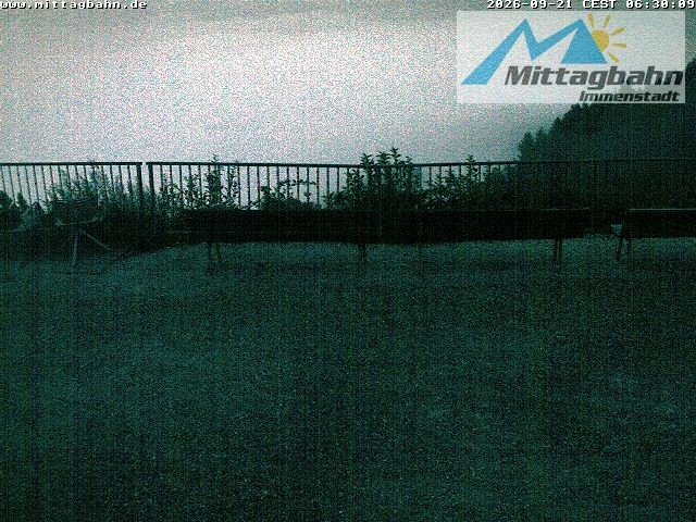 Archiv Foto Webcam Mittaggipfel - Blick nach Norden