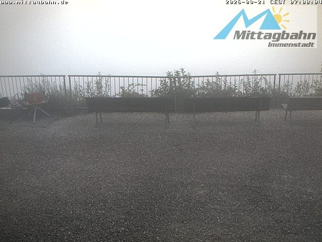 Archiv Foto Webcam Mittaggipfel - Blick nach Norden