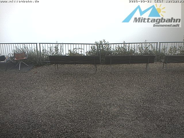 Archiv Foto Webcam Mittaggipfel - Blick nach Norden