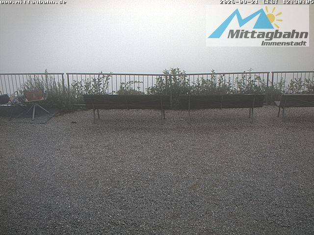 Archiv Foto Webcam Mittaggipfel - Blick nach Norden