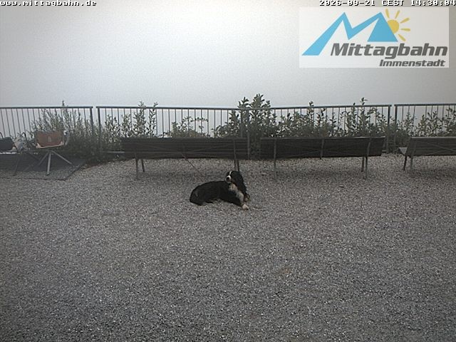 Archiv Foto Webcam Mittaggipfel - Blick nach Norden