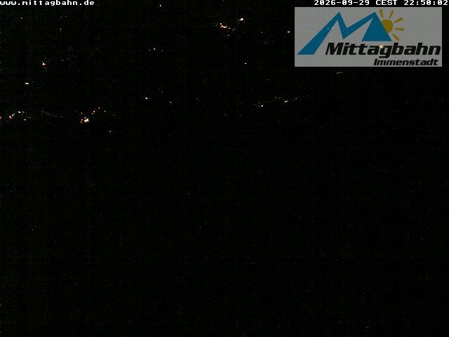 Archiv Foto Webcam Mittaggipfel - Blick nach Norden