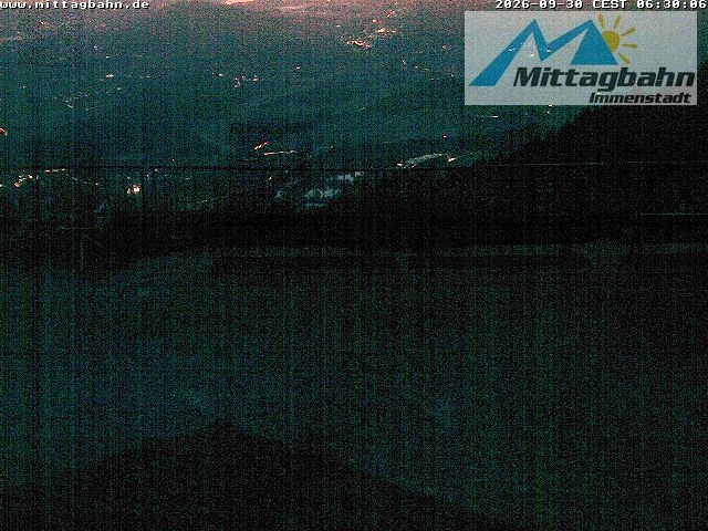 Archiv Foto Webcam Mittaggipfel - Blick nach Norden
