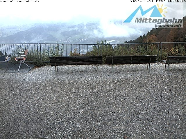 Archived image Webcam Top station Mittagbahn - North