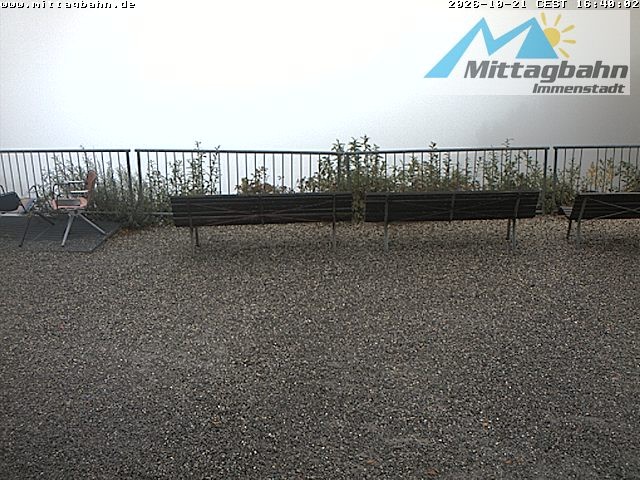 Archived image Webcam Top station Mittagbahn - North