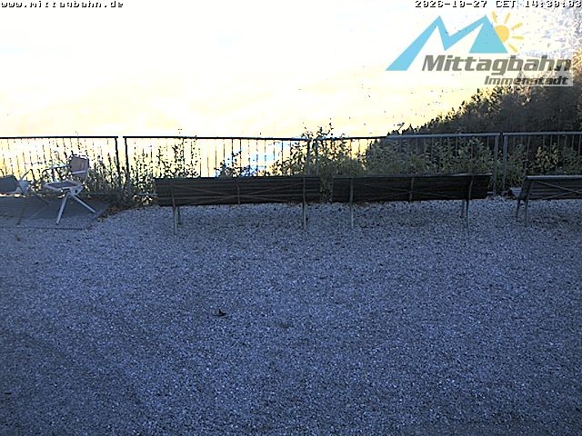 Archiv Foto Webcam Mittaggipfel - Blick nach Norden