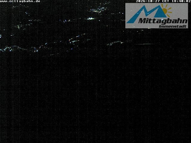 Archiv Foto Webcam Mittaggipfel - Blick nach Norden
