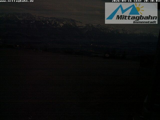 Archiv Foto Webcam Mittaggipfel - Blick nach Süden