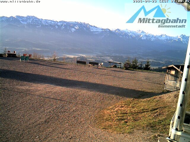 Archived image Webcam Top station Mittagbahn - South