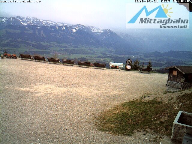 Archived image Webcam Top station Mittagbahn - South