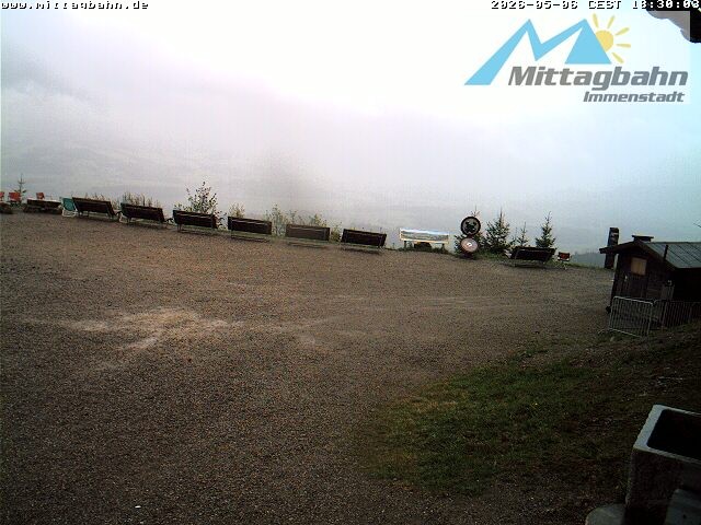 Archiv Foto Webcam Mittaggipfel - Blick nach Süden