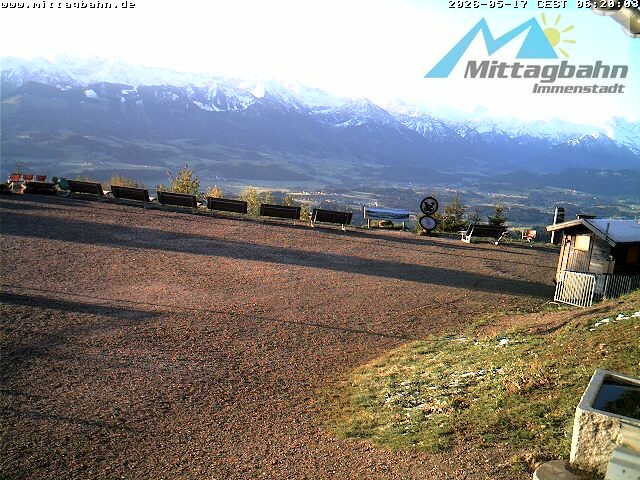 Archiv Foto Webcam Mittaggipfel - Blick nach Süden